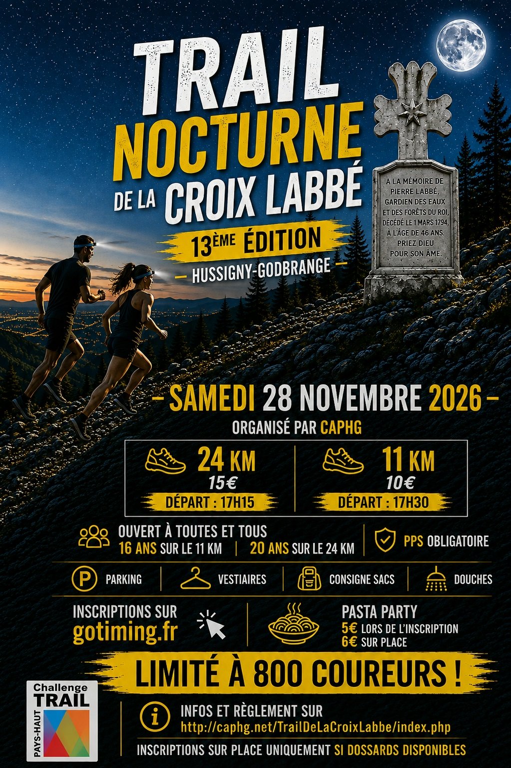 Trail de la croix LABBE 2026 Logo