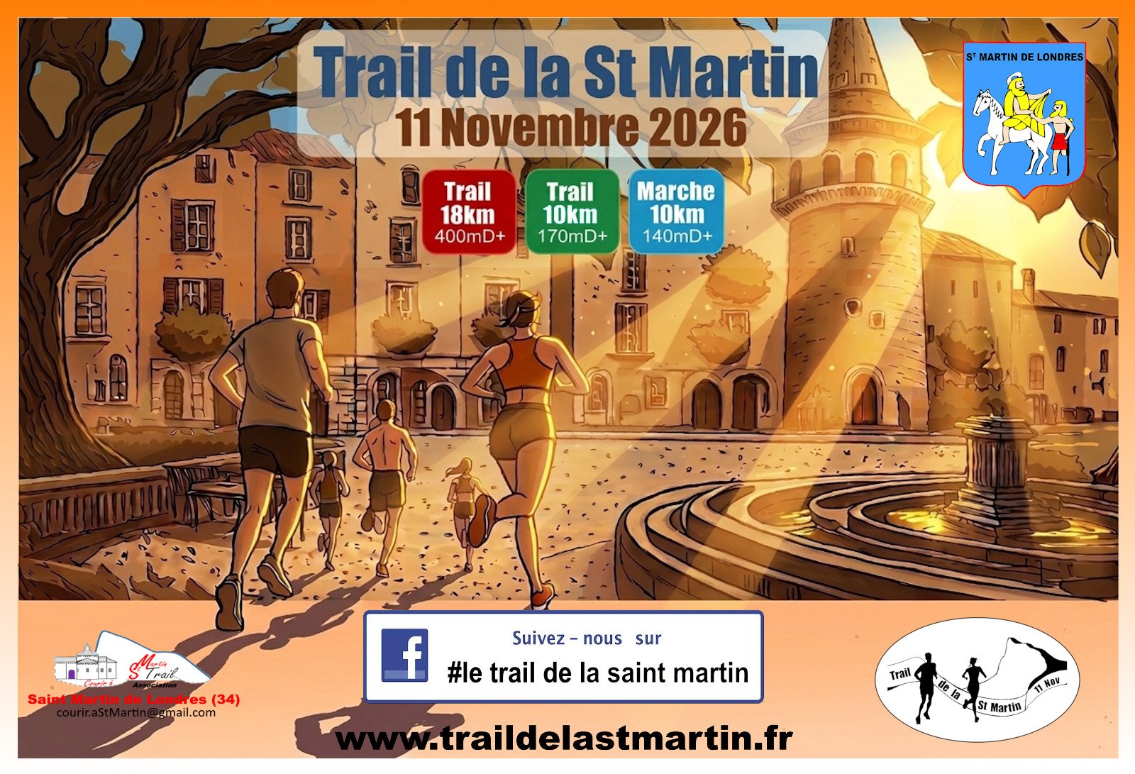 Trail de la St Martin Logo