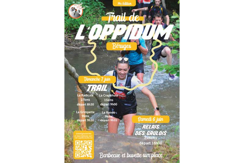 Trail de l'Oppidum Logo