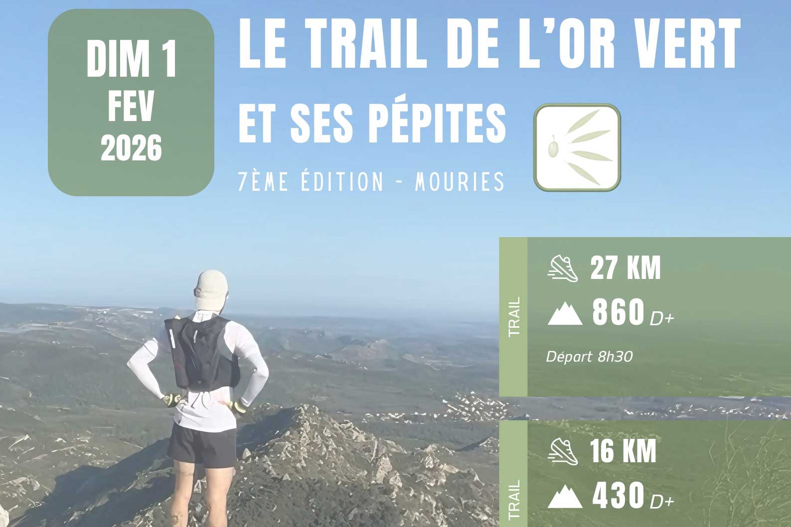 Trail de l'Or Vert et ses Pépites Logo