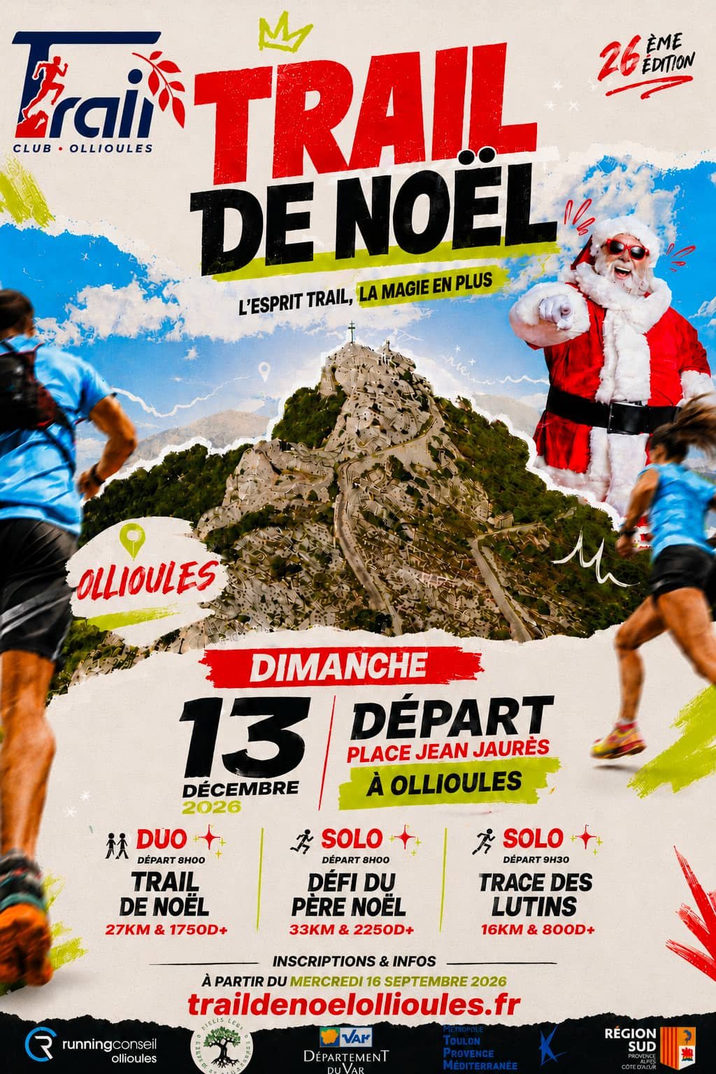 Trail de Noël Logo