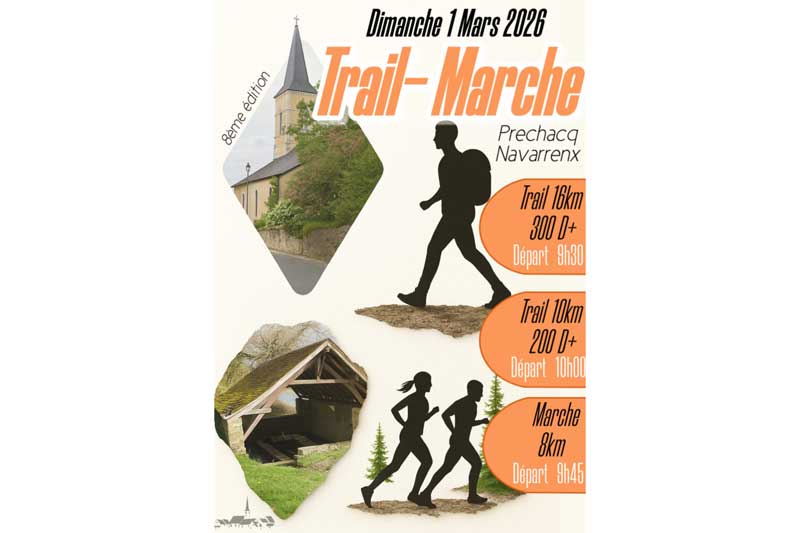 Trail de Préchacq-Navarrenx Logo