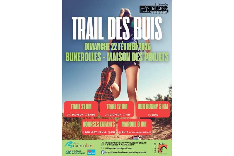 Trail des Buis - Buxerolles