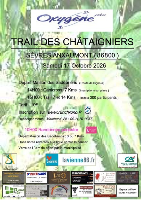 Trail des Châtaigniers Logo