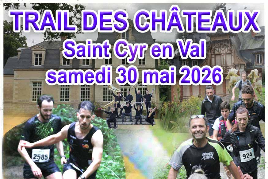 Trail des Châteaux - Saint-Cyr-en-Val Logo
