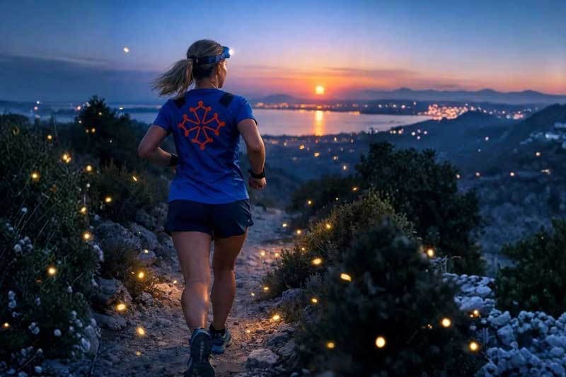 Trail des Lucioles Frontignan Logo