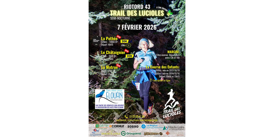 Trail des Lucioles - Riotord