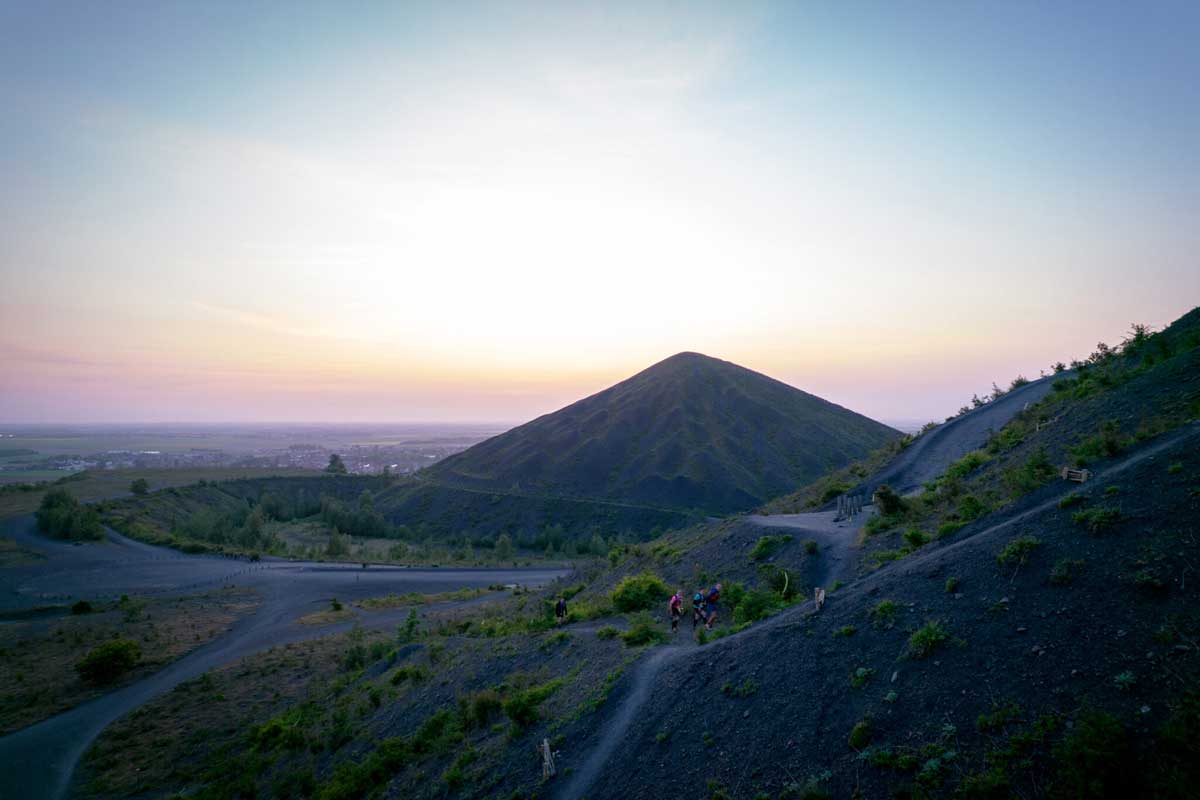 Trail des Pyramides Noires