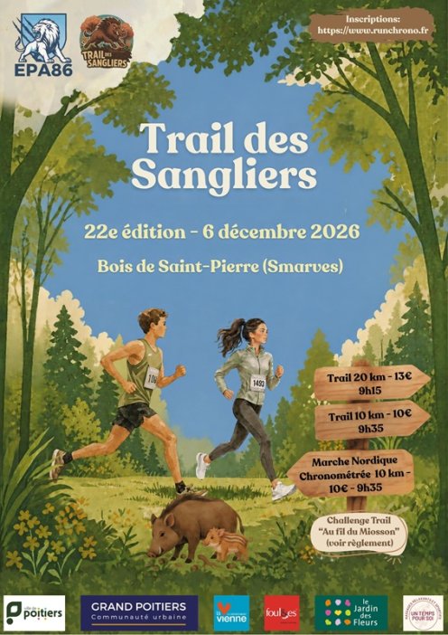 Trail des Sangliers Logo