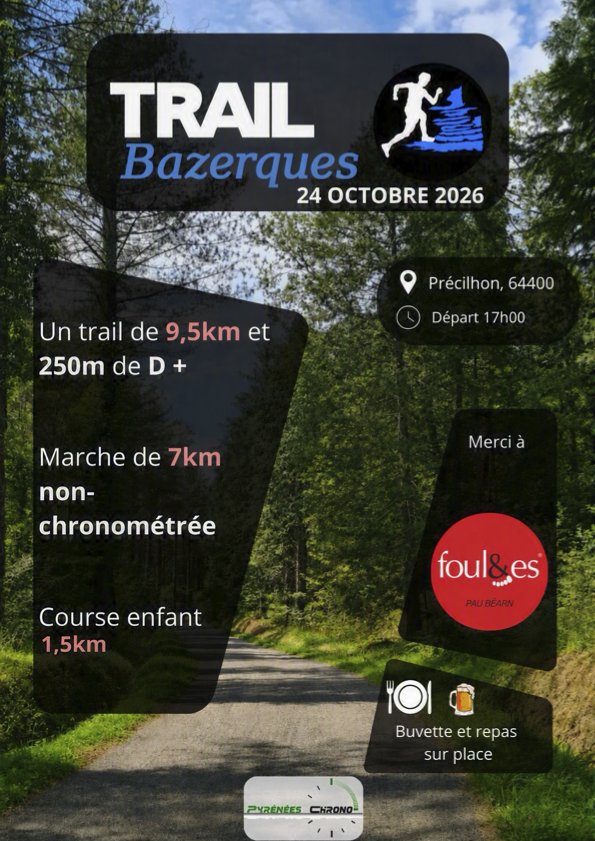 Trail du Château de Bazerques Logo