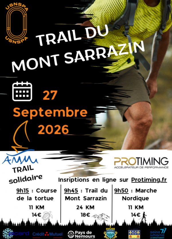 Trail du Mont Sarrazin Logo