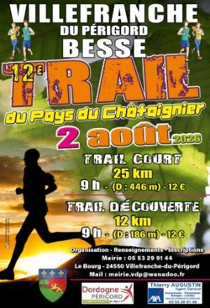 Trail du Pays du Châtaignier 2026 Logo