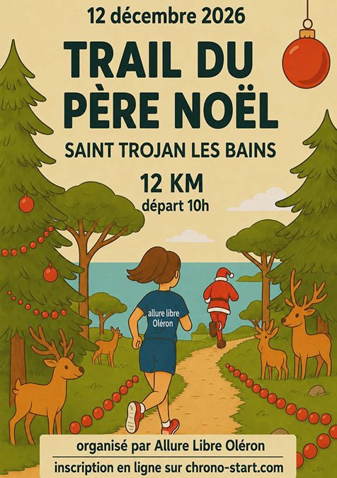 TRAIL DU PÈRE NOËL Logo