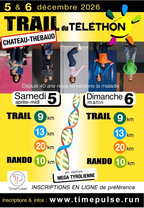 Trail du Téléthon Logo