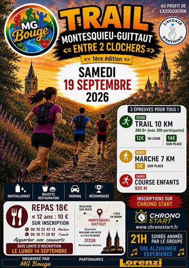 TRAIL ENTRE 2 CLOCHERS