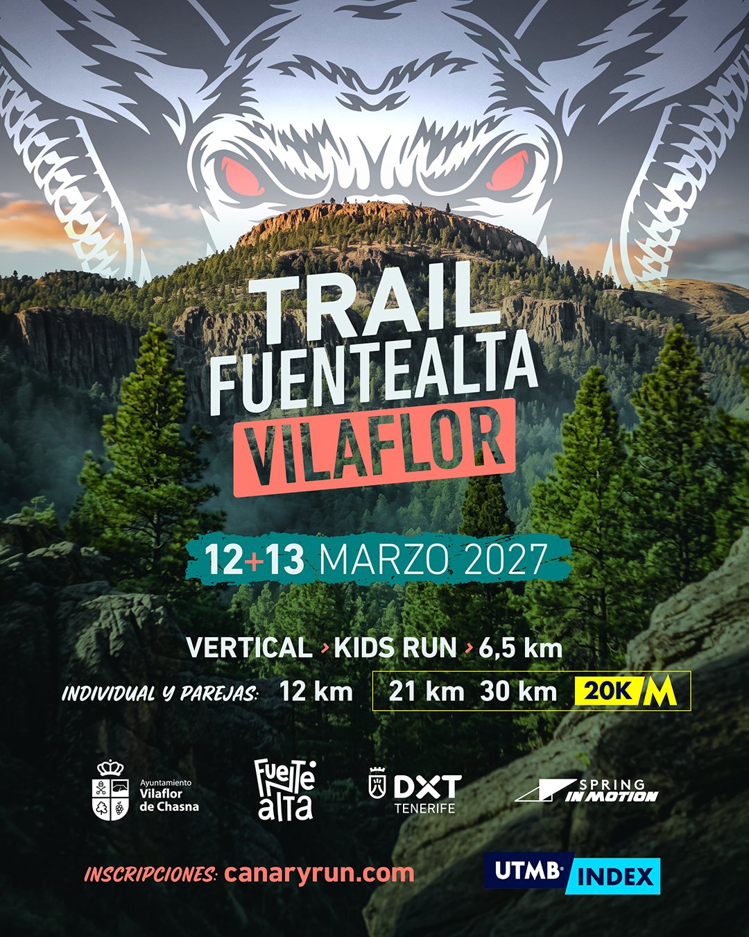 Trail Fuentealta Vilaflor 2027 Logo