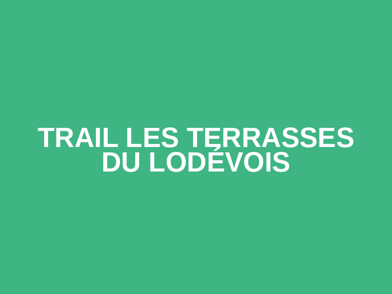 Trail les Terrasses du Lodévois Logo