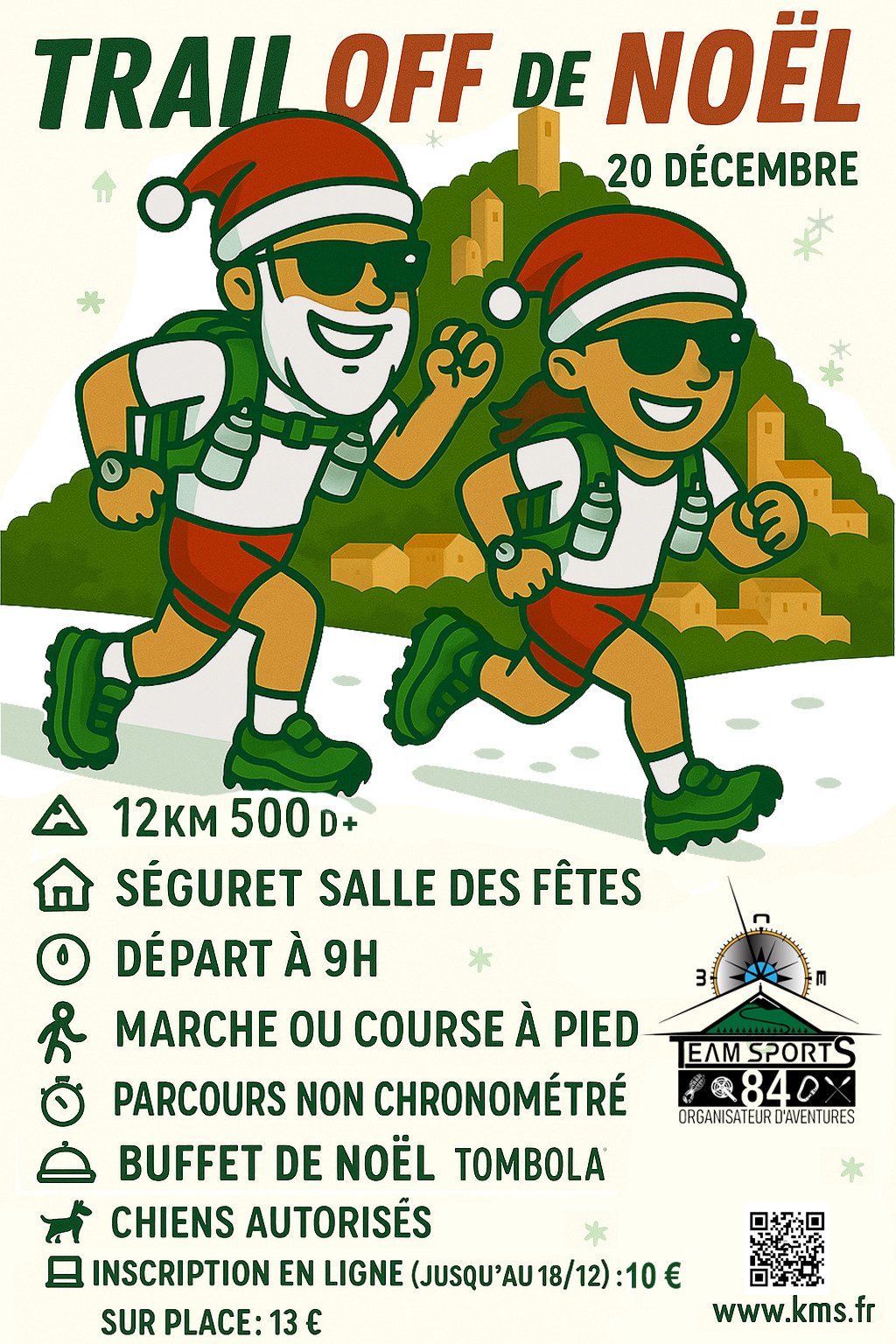 TRAIL OFF DE NOEL By TEAMSPORTS 84 Logo