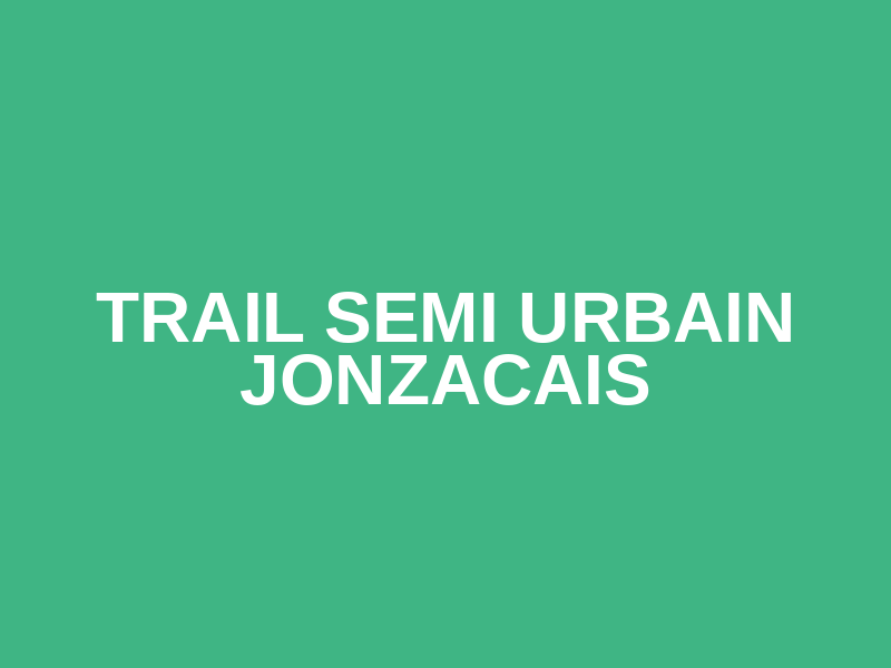 Trail Semi Urbain Jonzacais Logo