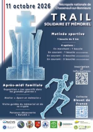 Trail solidaire des blessés des Armées - Octobre 2026 Logo
