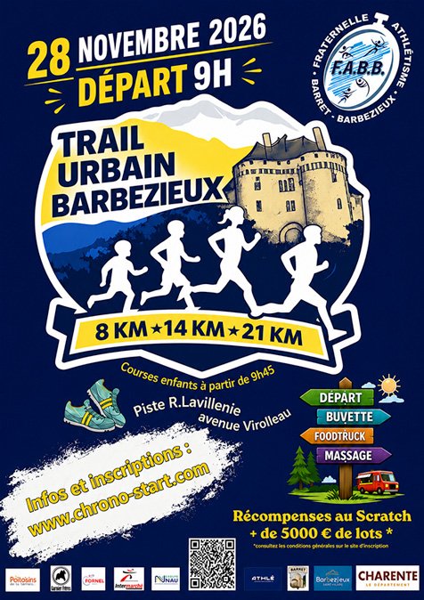 TRAIL URBAIN DE BARBEZIEUX Logo