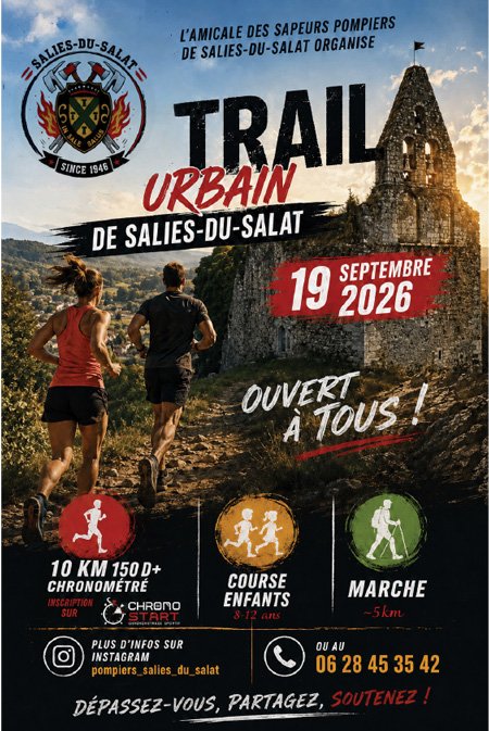 TRAIL URBAIN DE SALIES DU SALAT