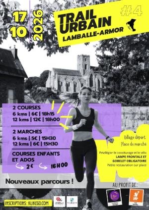Trail Urbain Lamballe Armor Logo