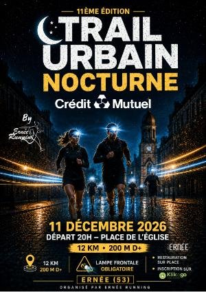 Trail Urbain Nocturne du Crédit mutuel