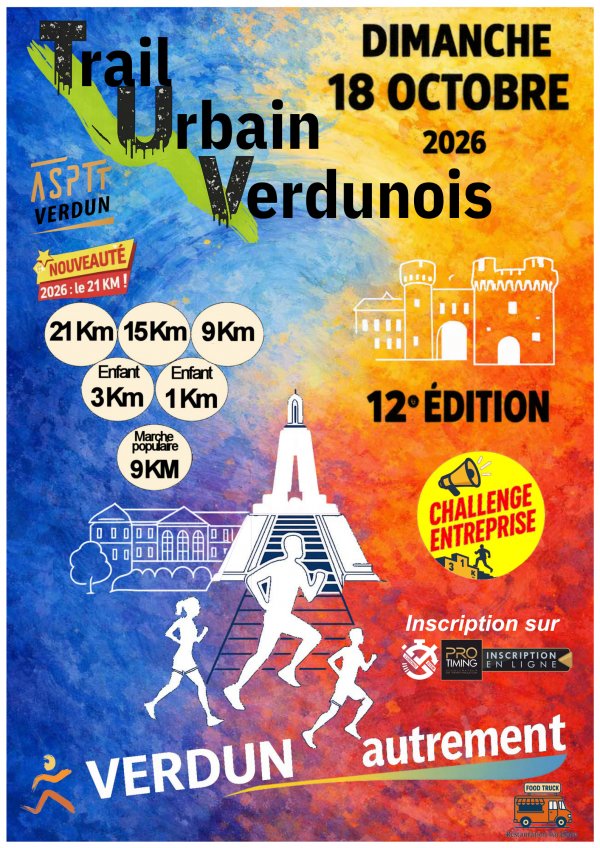 Trail Urbain Verdunois Logo