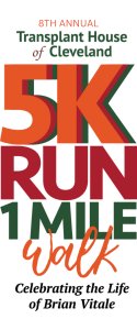 Transplant House of Cleveland 5K Run & 1 Mile Walk Logo
