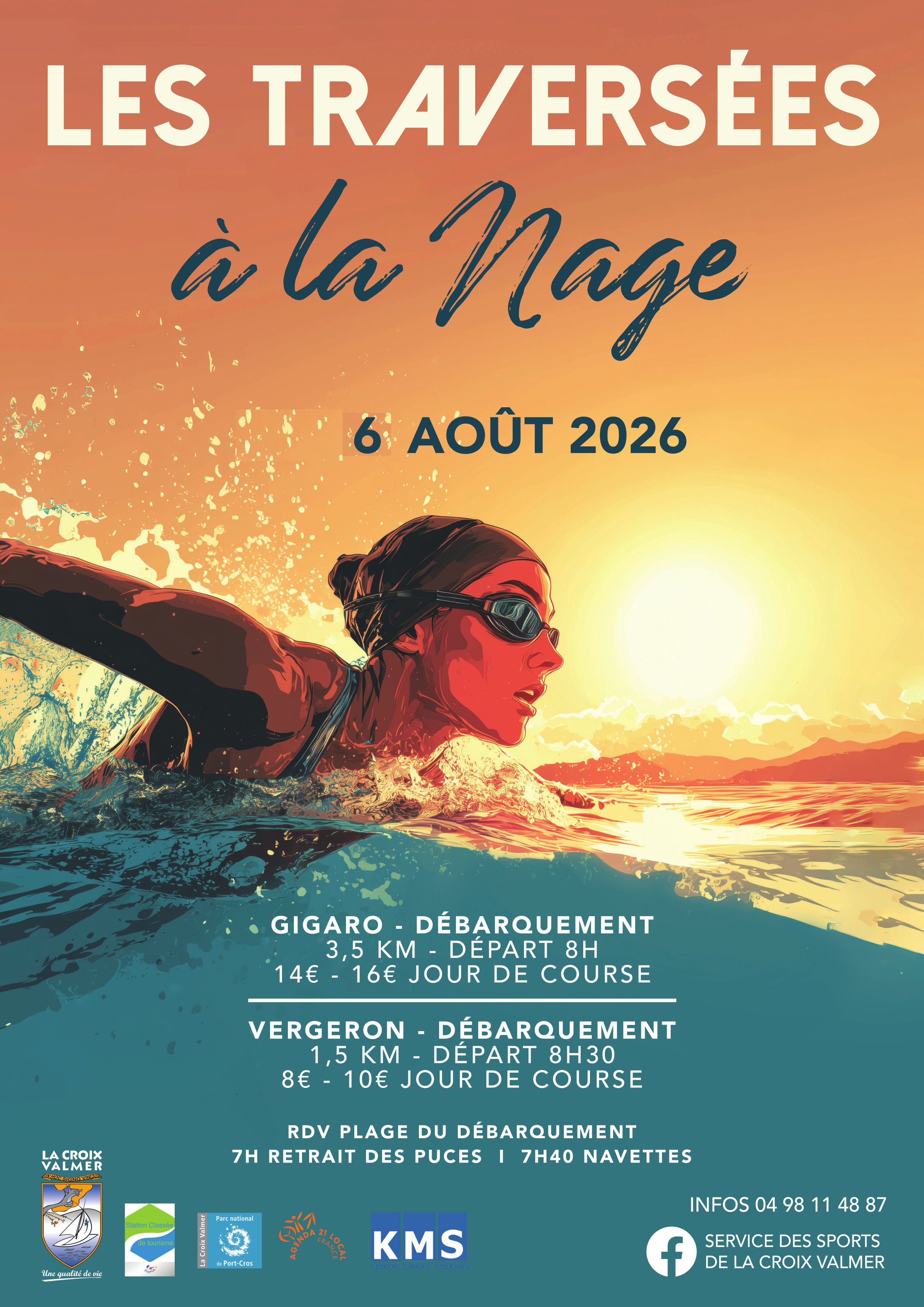 Traversée à la Nage-La Croix-Valmer-E2S3