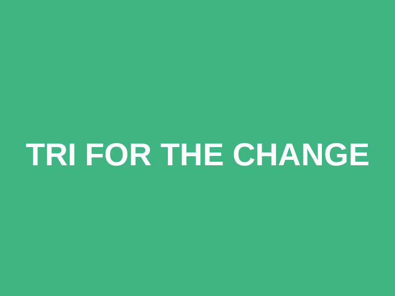 TRI for the CHANGE Logo