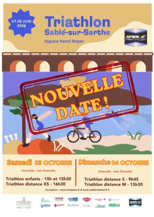 Triathlon de Sablé Logo