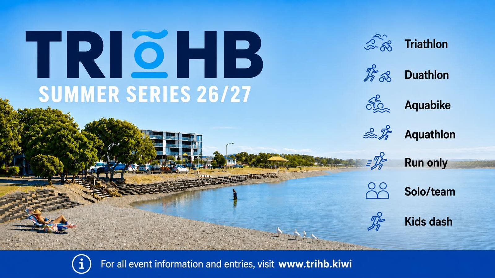 Triathlon Hawkes Bay Summer Series Race 1
