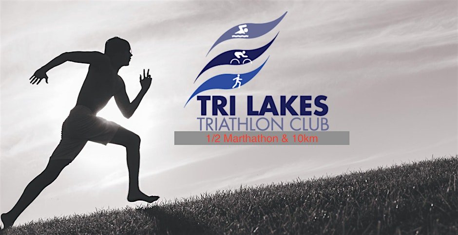 TriLakes 1/2 Marathon & 10km Logo