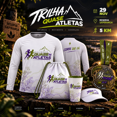 Trilha Quase Atletas • EdiÇÃo Reserva Sapiranga Logo