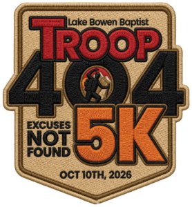 Troop 404 Excuses Not Found 5K