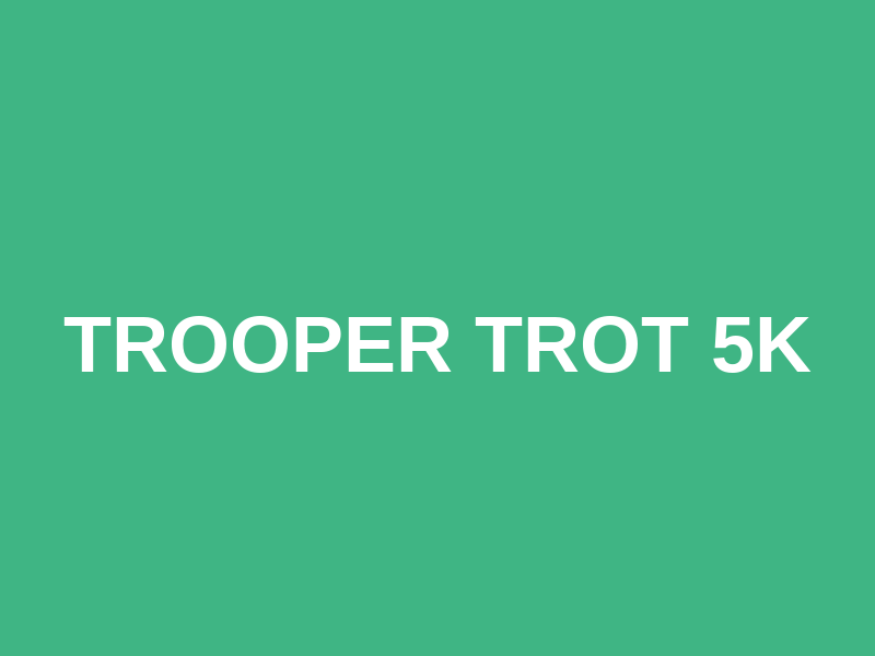 Trooper Trot 5k Logo