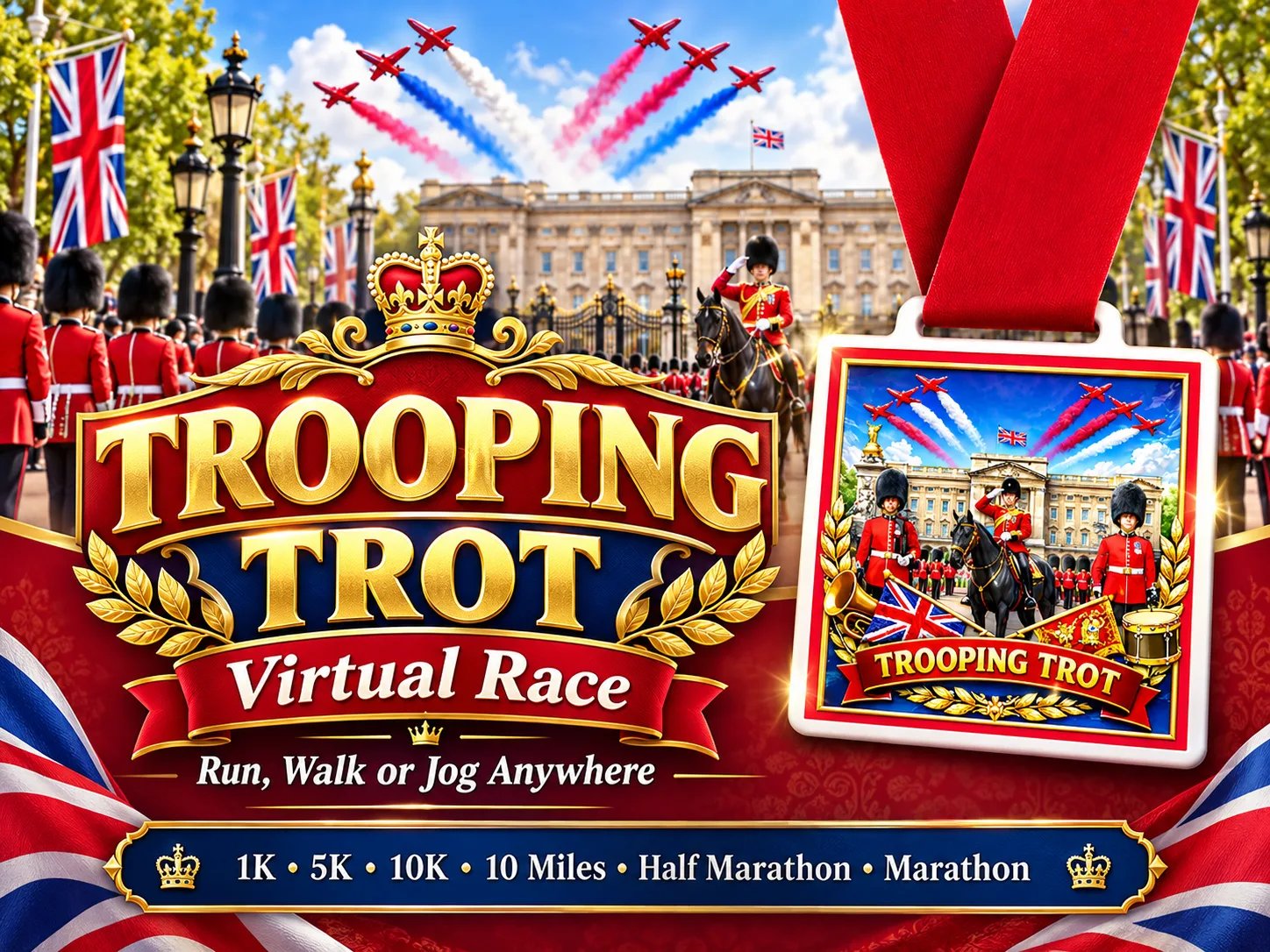 Trooping Trot Logo