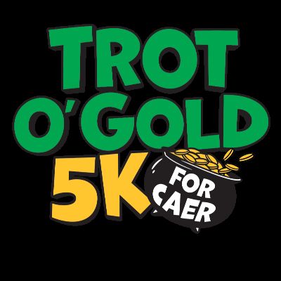 TROT O'GOLD 5K for CAER Logo