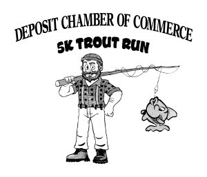 Trout Run 5k Logo