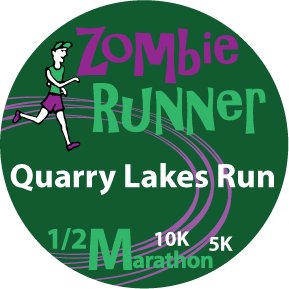 ZombieRunner Quarry Lakes Logo