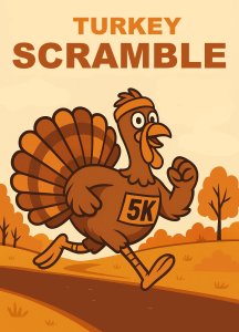Turkey Scramble Logo
