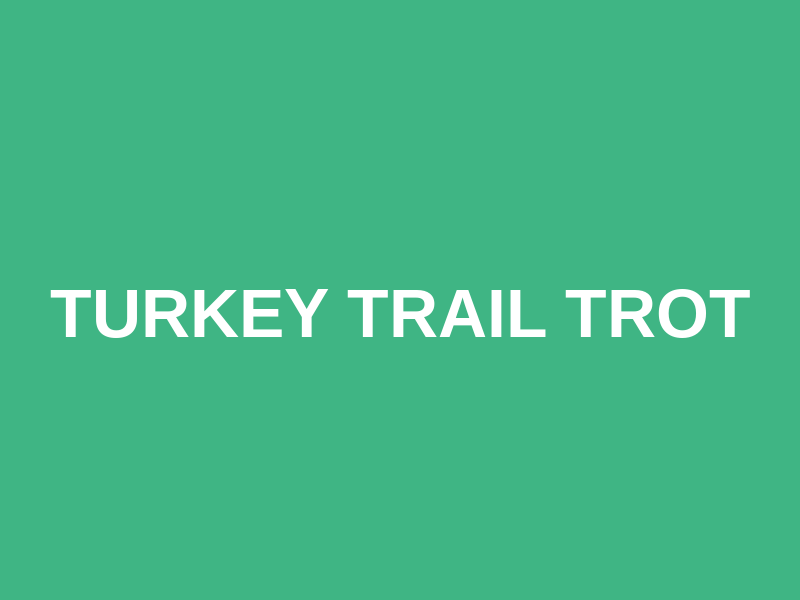 Turkey Trail Trot Logo