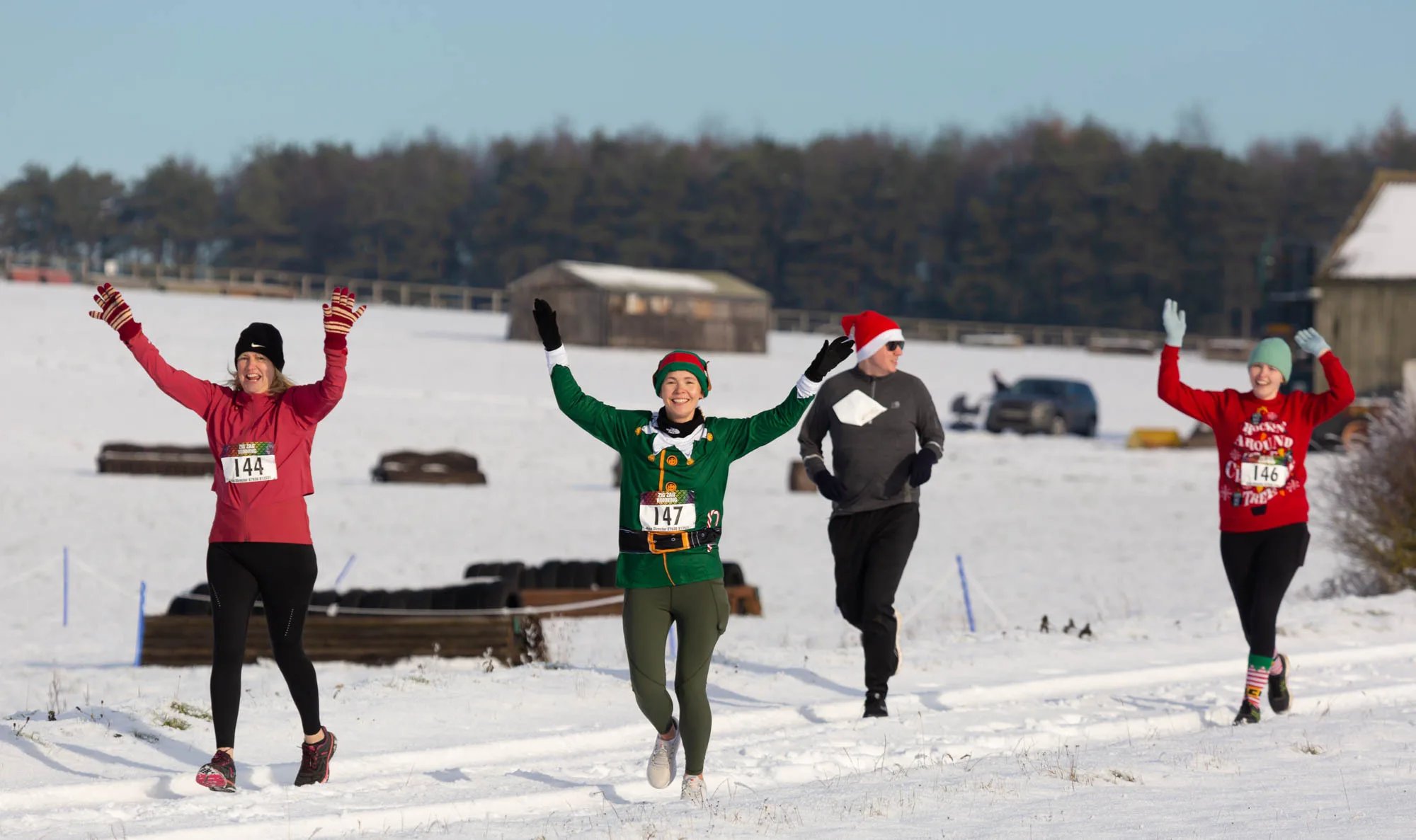 'Twas The Run Before Christmas - 5k, 10k, 15k, Half Marathon, Heavy Half Marathon, Full Marathon & Ultra Marathon Logo