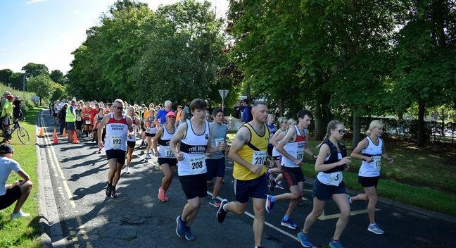 Tynedale 'Jelly Tea' 10 Mile Logo