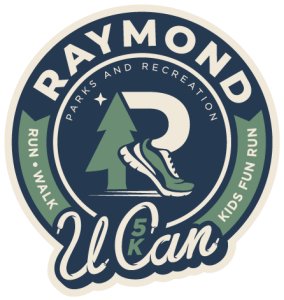 UCan 5k - Raymond, Maine Logo