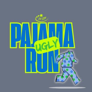 Ugly Pajama 5K Run - Clermont Logo
