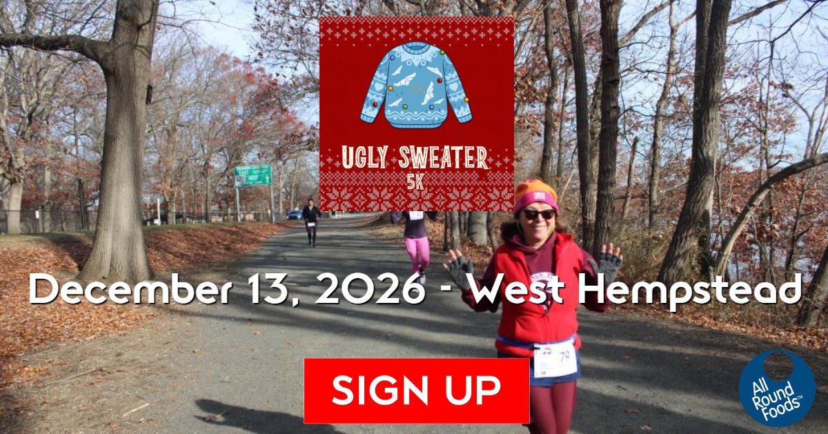 Ugly Sweater 5K Nassau NSRF 2026 Logo