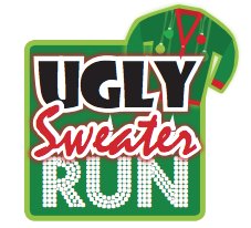 Ugly Sweater Fun Run 5k Logo
